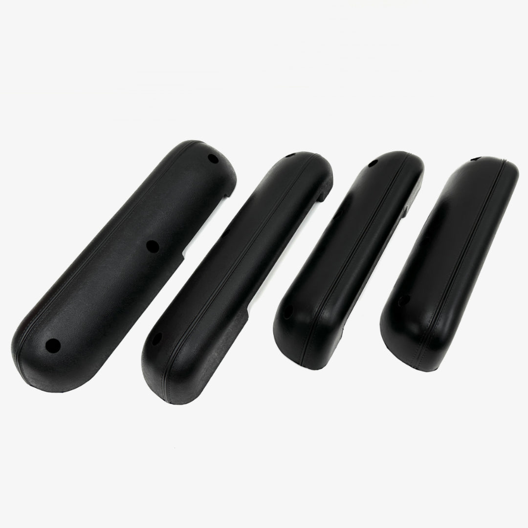 Ford XY GT Falcon Black Door Armrest Pads Set of 4 Kit