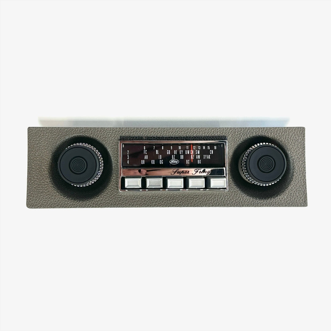 Ford Falcon XW XY GT Superfringe Argent Silver Stereo Radio