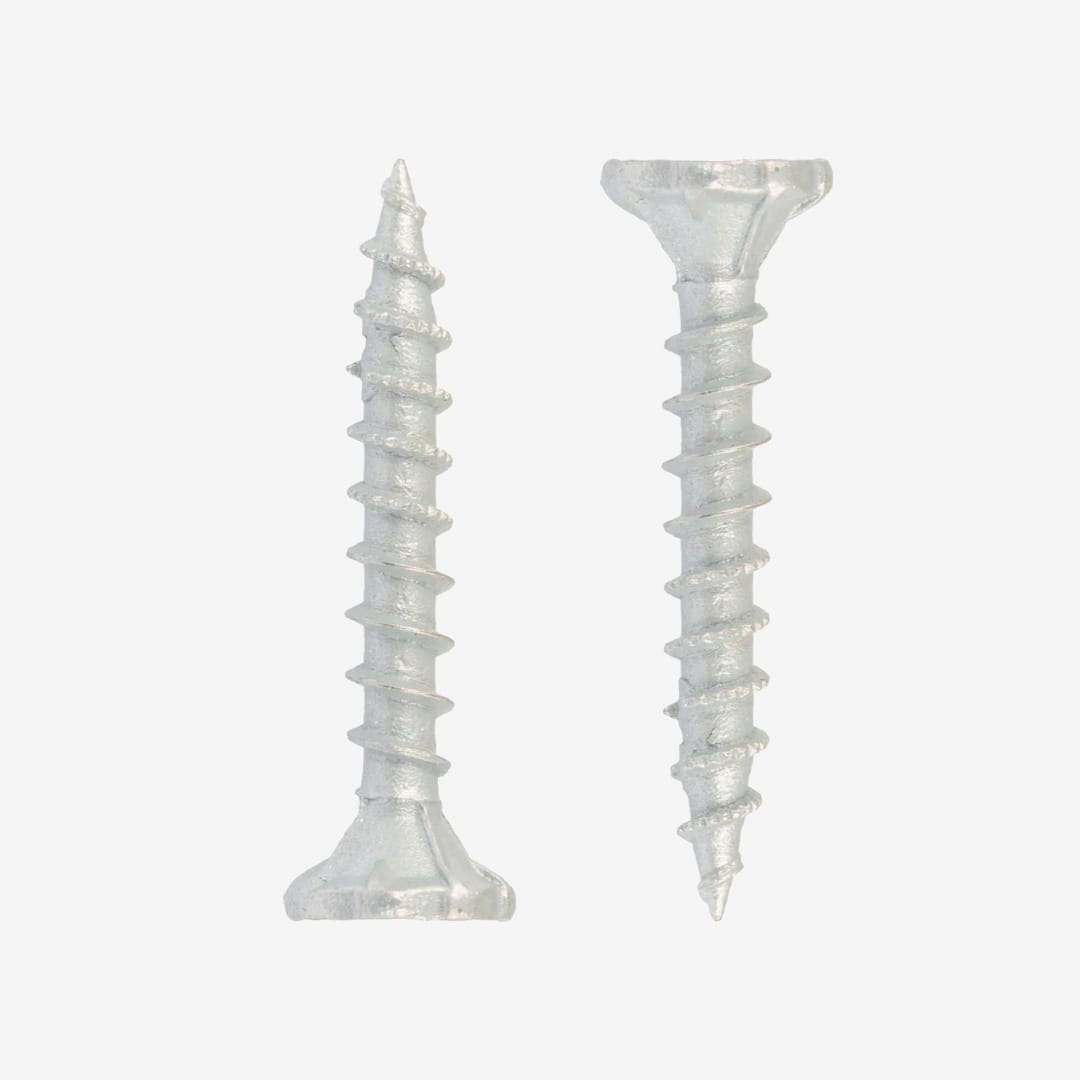 9 - 10 x 32mm Zinc Alloy 3 Star Head Fibre Cement Screws 100 Pack