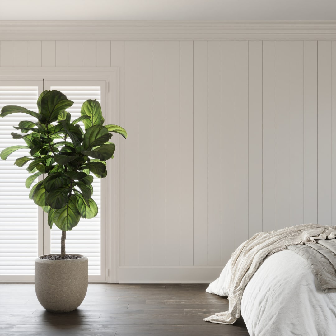 Fibre Cement Wall Cladding Ceiling Panels VJ Vertical Groove Tongue Groove Line Lining Sheets Telos Warehouse